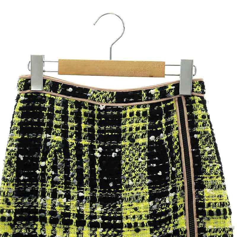 ヌメロヴェントゥーノ N°21 ツイード スカート ロング ミモレ丈 タイト  