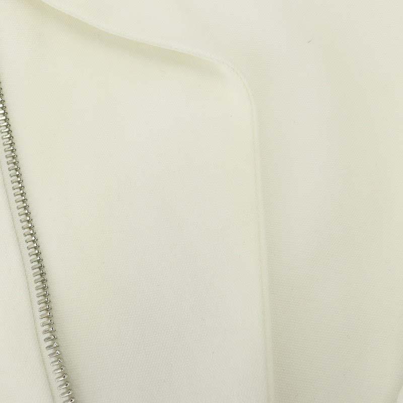 ラルフローレンコレクション Ralph Lauren COLLECTION ショートライダースジャケット ジップアップ 2 白 ホワイト /DF ■OS レディース｜vectorpremium｜08