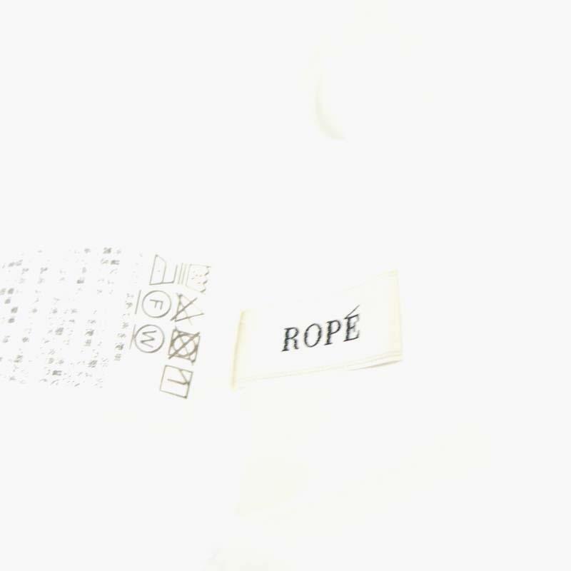 ロペ ROPE 23SS タイプライターラッフルスリーブブラウス 半袖 38 白 ホワイト /HK ■OS レディース｜vectorpremium｜03