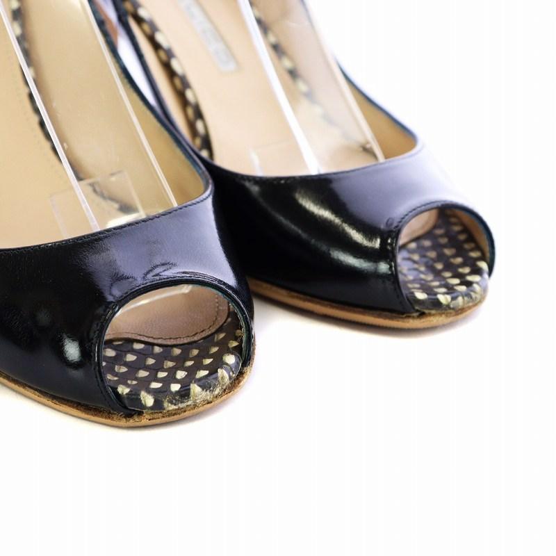 PELLICO オープントゥ サンダル 36.5 8cmヒール