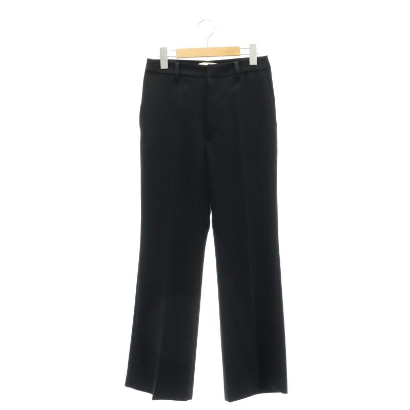 プラージュ Plage 23AW Double Cloth セミフレアパンツ スラックス 36 