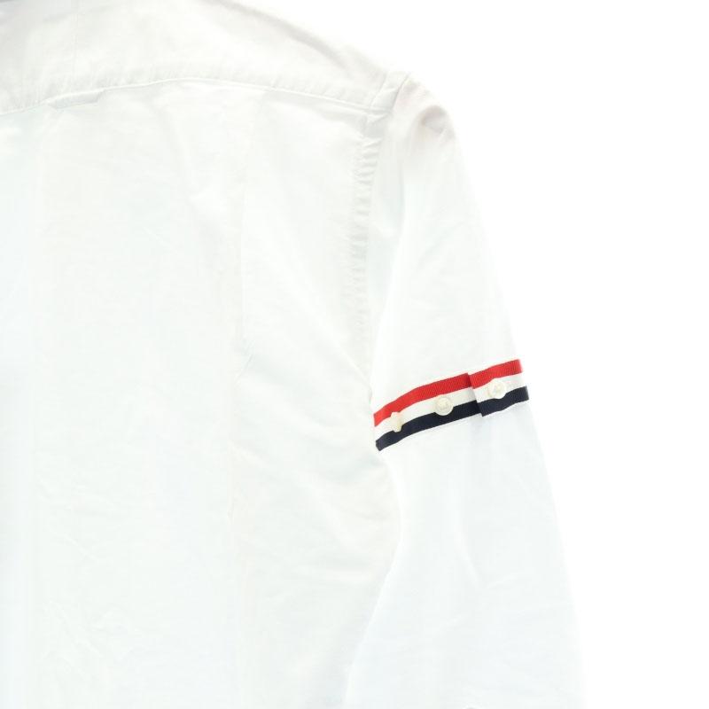 トムブラウン THOM BROWNE トリコロールオックスフォードシャツ 長袖 
