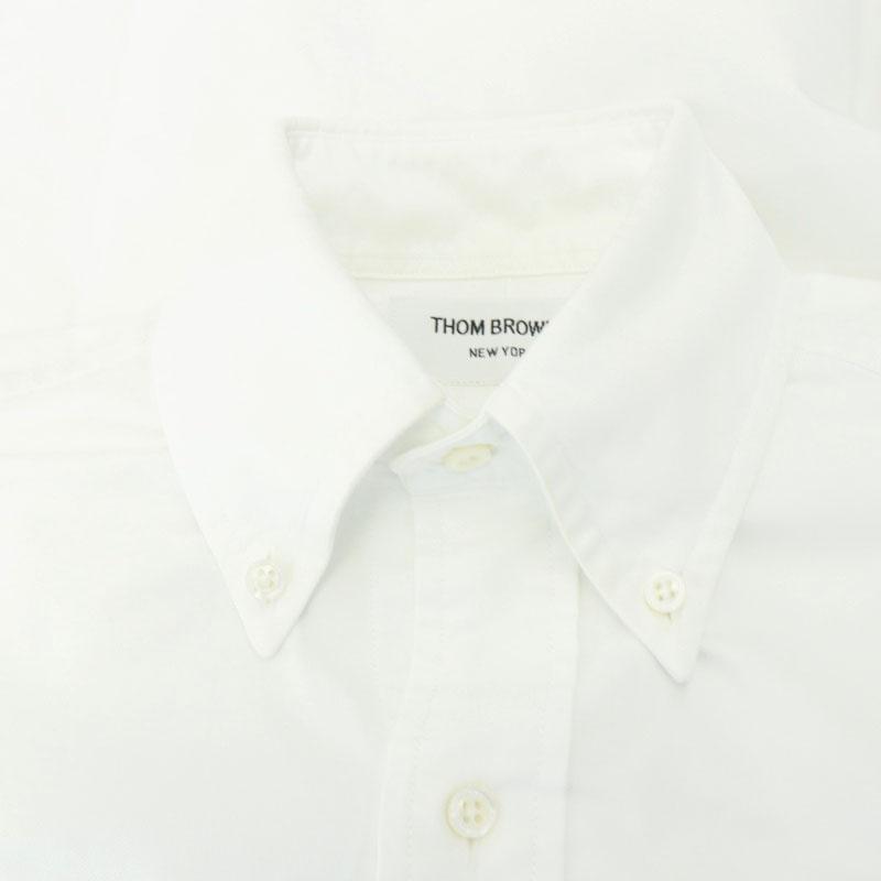 トムブラウン THOM BROWNE トリコロールオックスフォードシャツ 長袖 