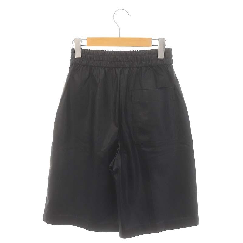 ルシェルブルー LE CIEL BLEU Faux Leather Boxer Shorts ショーツ  