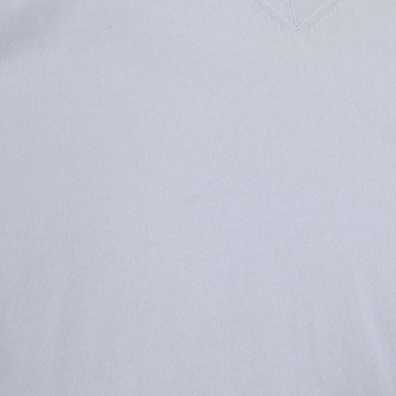 ドゥロワー Drawer 18GフリルVネックプルオーバーニット