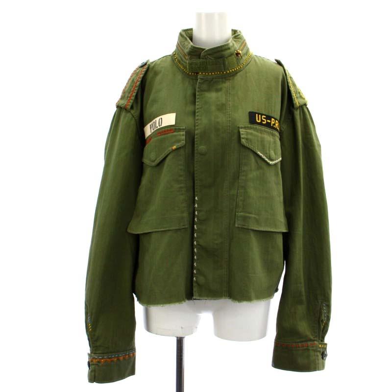 RalphLauren ボクシーフィット デストロイドヘム フィールドジャケット ボクシー フィット デストロイドヘム フィールド ジャケット