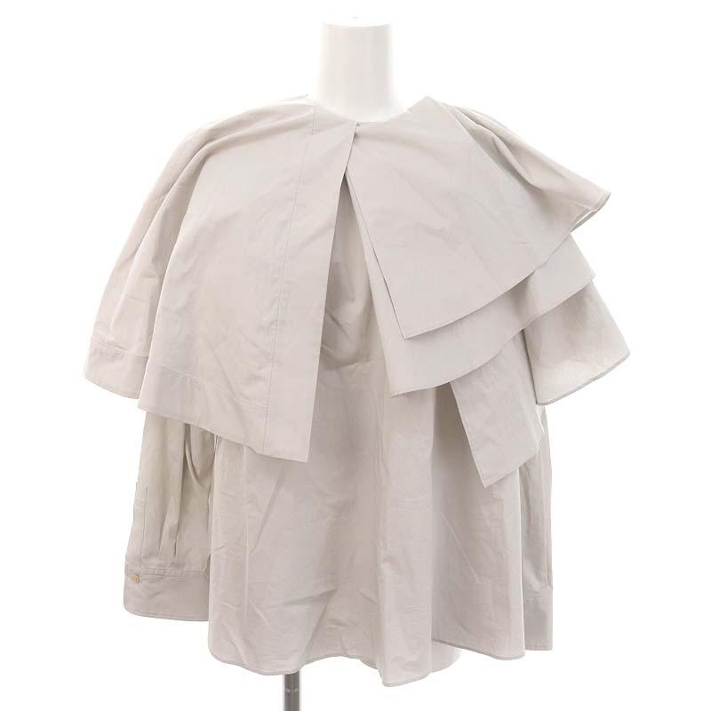 ティーマットマサキパリ T-matMasaki-Paris 22AW フリルブラウス 長袖