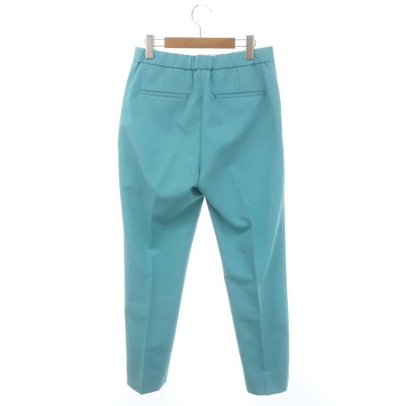 イネド INED 22SS 美脚 パンツ テーパードパンツ スラックス 11 水色  