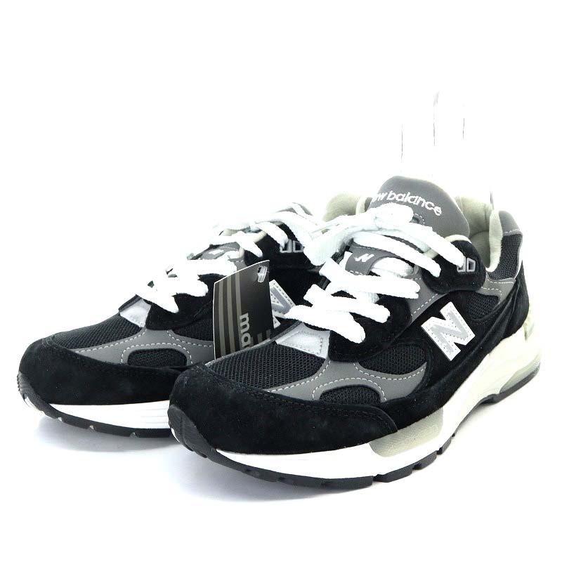 未使用品 ニューバランス NEW BALANCE USA製 M992EB 992 Black 992 