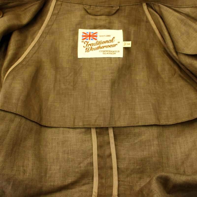 トラディショナルウェザーウェア Traditional Weatherwear リネン 