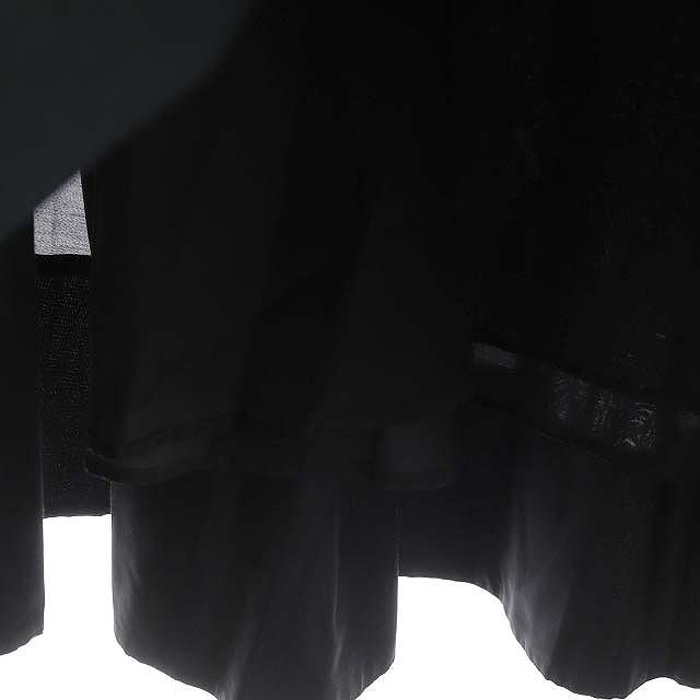 エブール ebure 23SS トリアセコットンオーガンジーティアードスカート 