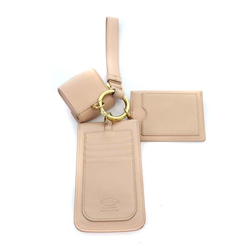 トッズ TOD'S Tタイムレス 3 IN 1 スマホホルダー トッズ TOD'S Tタイムレス 3 IN 1 スマホホルダー