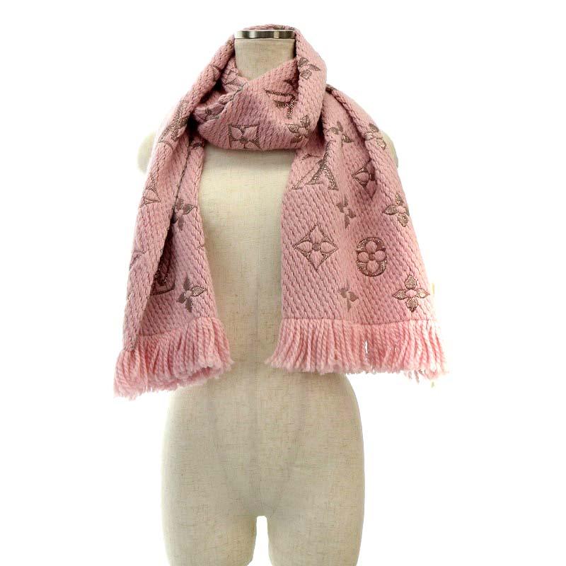 ルイヴィトン LOUIS VUITTON エシャルプ ロゴマニア シャイン  