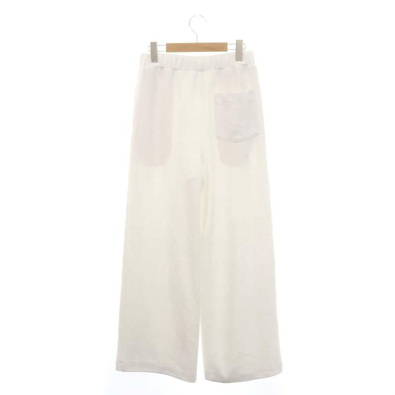 エミ emmi 24SS ewcロゴスウェットパンツ ワイド ストレート イージー  
