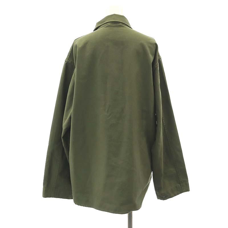 極美品 ミューズドゥドゥーズィエムクラス ミリタリーシャツ