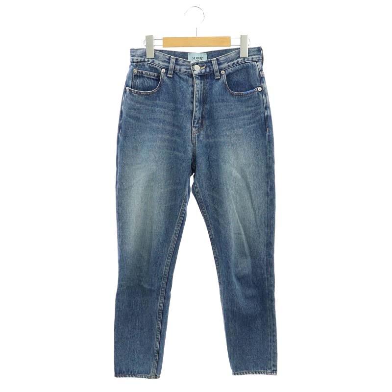 サージ SERGE de bleu HIGH WAIST SLIM デニムパンツ ジーンズ 