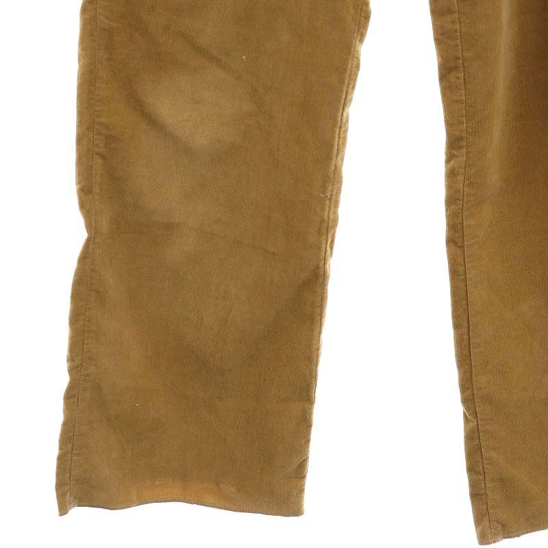 ノーウォス NOWOS コーデュロイパンツ ストレート ジッパーフライ S