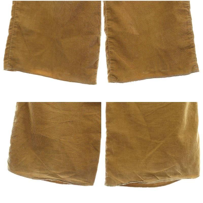 ノーウォス NOWOS コーデュロイパンツ ストレート ジッパーフライ S