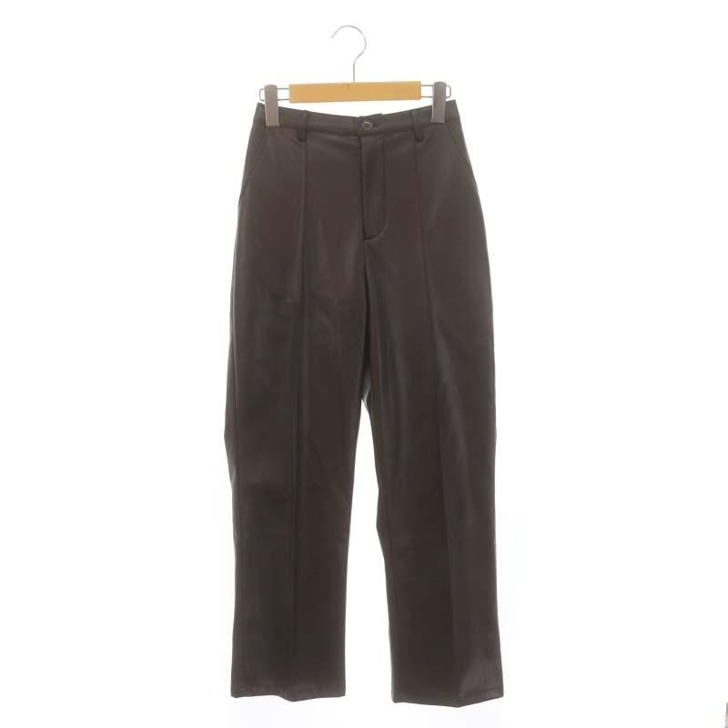 シールームリン SeaRoomlynn PINタックECOレザーパンツ ボトムス シールームリン SeaRoomlynn PINタックECOレザーパンツ ボトムス