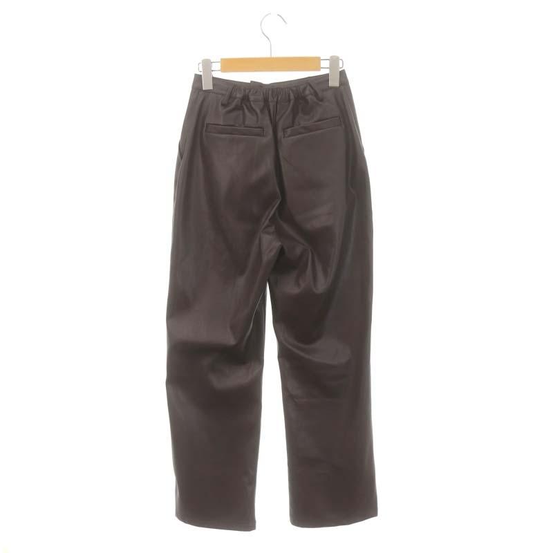 シールームリン SeaRoomlynn PINタックECOレザーパンツ ボトムス シールームリン SeaRoomlynn PINタックECOレザーパンツ ボトムス