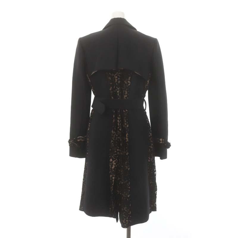 ビーシービージーマックスアズリア BCBGMAXAZRIA レースフリルロング  