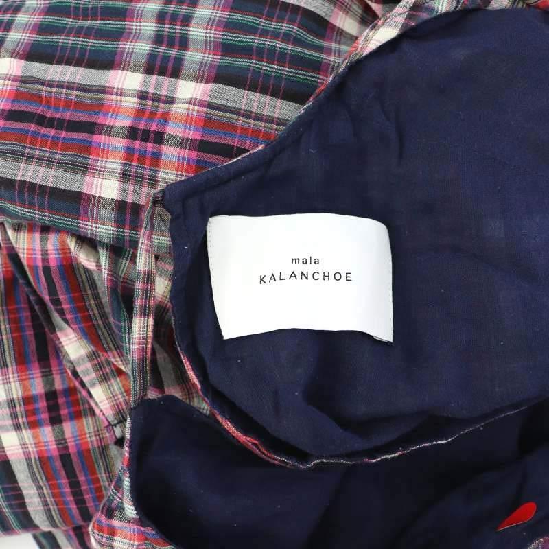 マーラカランコエン mala KALANCHOE ボイルチェック スモッキング  