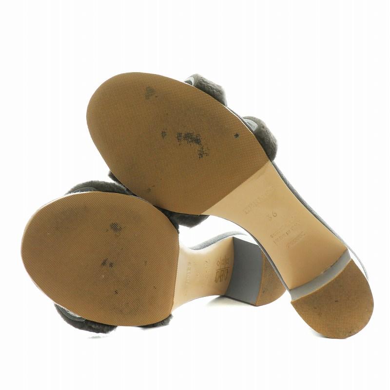 HERMES エルメス オアジス Oasis サンダル チャンキーヒール ミンク  