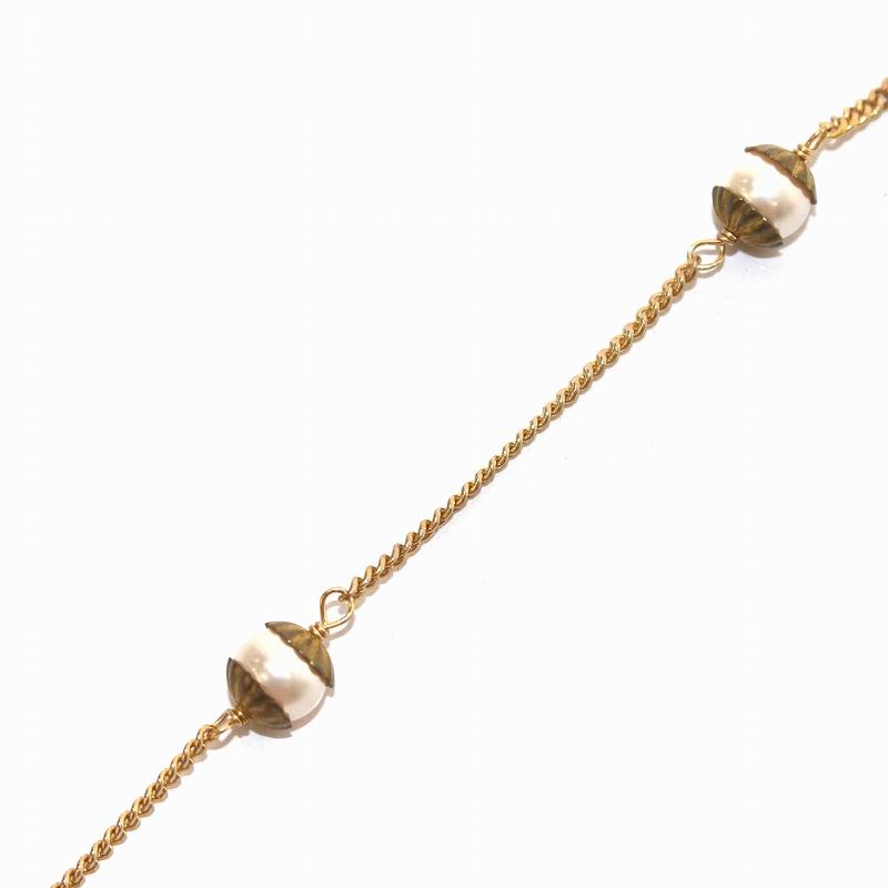 ルカ RUKA ネックレス ペンダント アンティークパーツ 時計 樹脂  