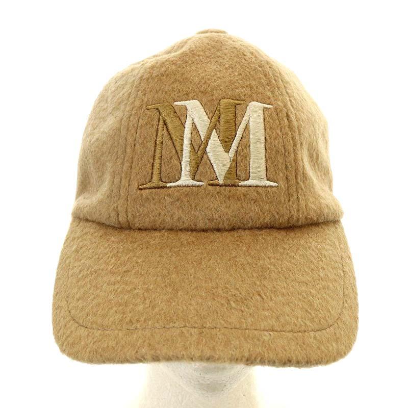 新品 未使用 マックスマーラ Max Mara キャメル キャップ ベージュ