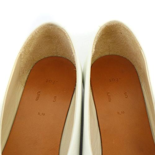 フォート _Fot v ballet レザー バレエシューズ パンプス 36 フォート _Fot v ballet レザー バレエシューズ パンプス 36