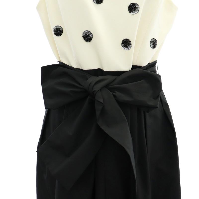 グレースクラス GRACE Class ビジュードット装飾切替ワンピース ロング  