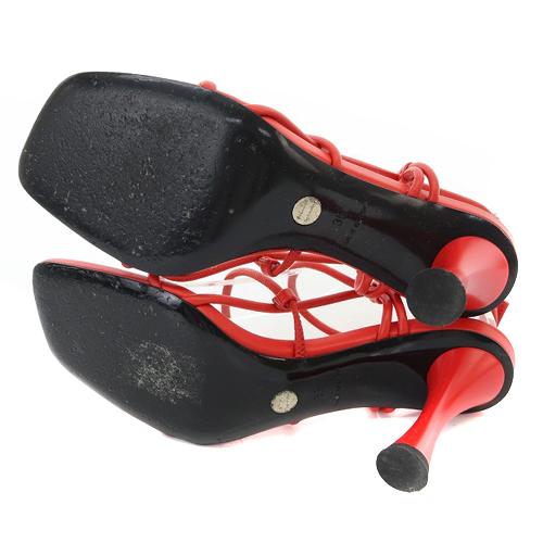 Proenza Schouler サンダル 赤 レッド プロエンザスクーラー PROENZA SCHOULER ストラップ サンダル