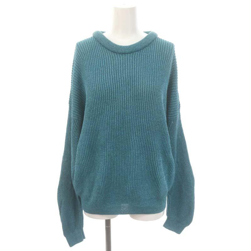未使用品 クリスタセヤ CristaSeya 22SS WASHI PAPER 1 YARN SWAETER 