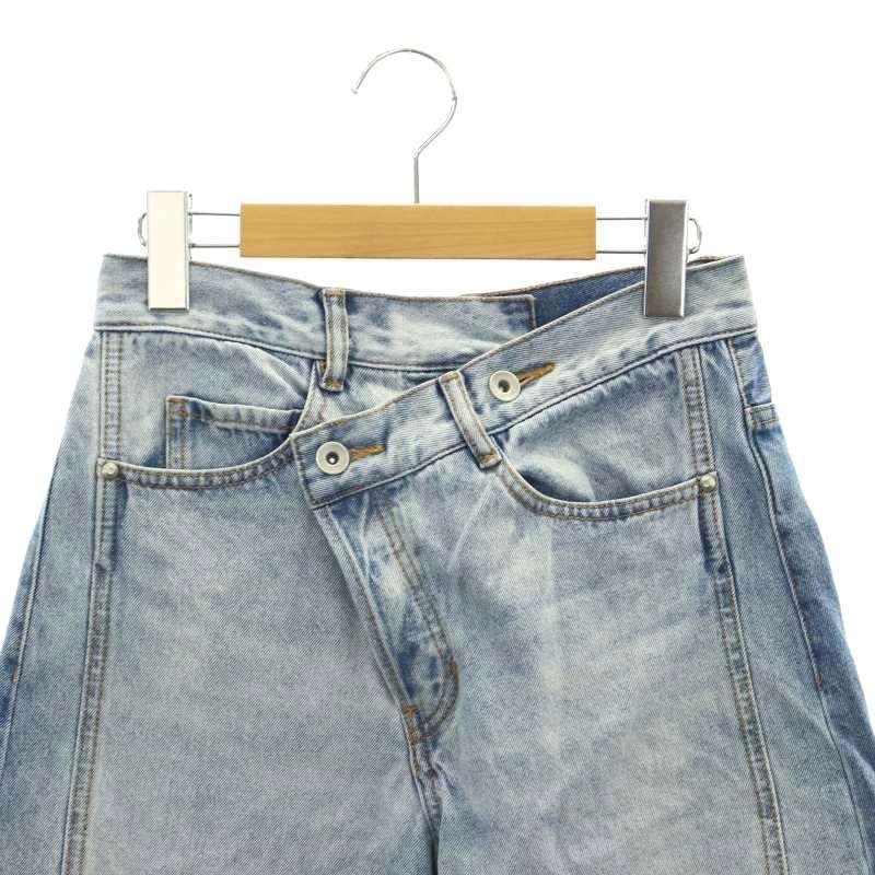 ダイアグラム グレースコンチネンタル 24SS ラップデニムパンツ ダイアグラム グレースコンチネンタル 24SS ラップデニムパンツ