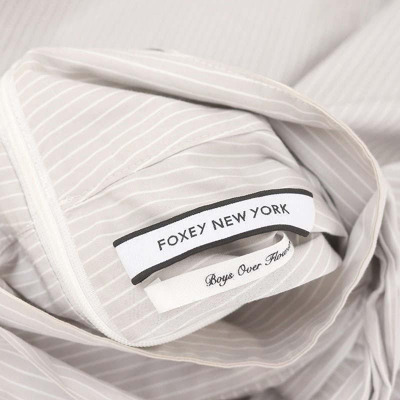 フォクシーニューヨーク FOXEY NEW YORK BLOUSE ELITE SHIRT ブラウス 