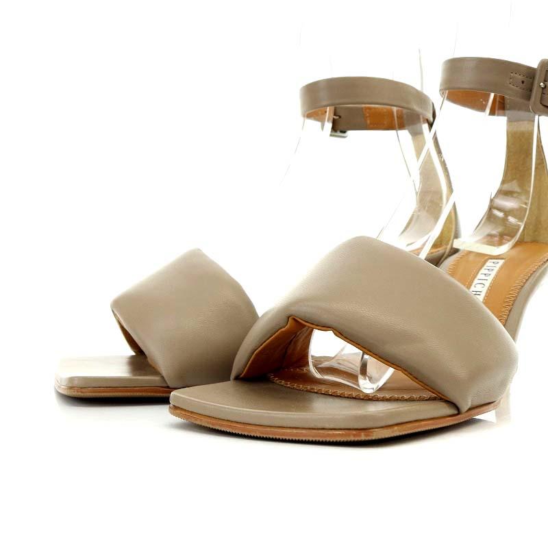 新品＊PIPPICHIC＊ファーサンダル＊ブラウン＊ユナイテッドアローズ 新品＊PIPPICHIC＊ファーサンダル＊ブラウン＊ユナイテッドアローズ