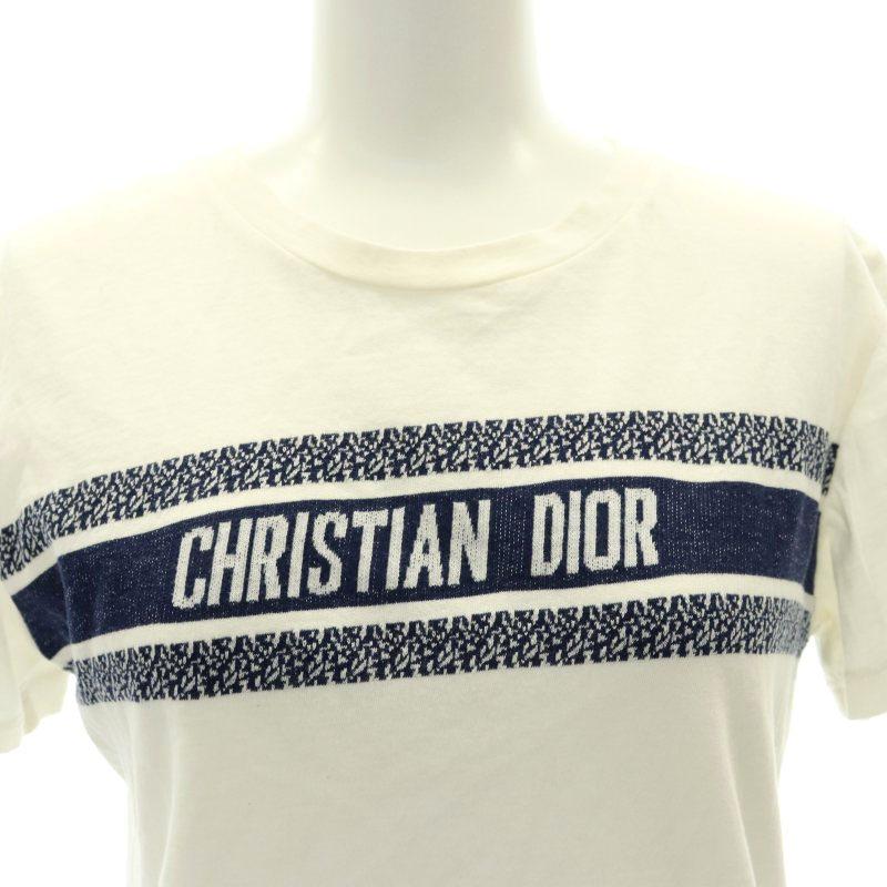 Christian Dior 21SS ディオールシグネチャーバンドロゴTシャツ