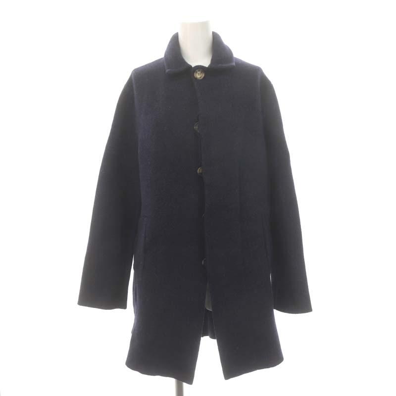 イザイア ニットジャケット ミドル丈 ウール L 紺 ネイビー イザイア ISAIA ニットジャケット ミドル丈 ウール L 紺