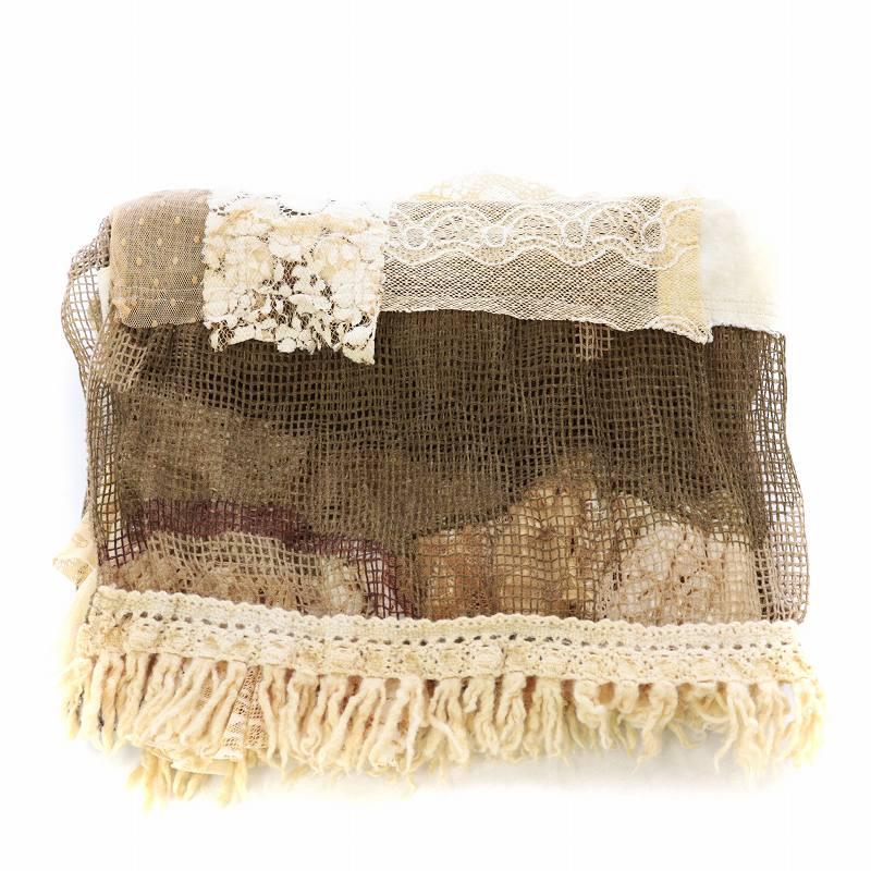 リハーズオール RehersalL ハンドメイド メッシュストール ショール 