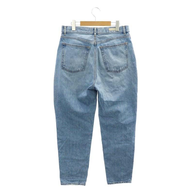 シシクイ THE SHISHIKUI LOOSEテーパードデニムパンツ ジーンズ ボタン  