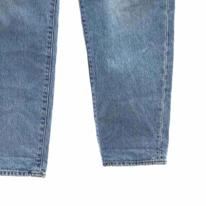 シシクイ THE SHISHIKUI LOOSEテーパードデニムパンツ ジーンズ ボタン  