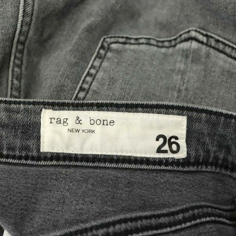 ラグ&ボーン RAG&BONE カットオフデニムパンツ ジーンズ スキニー  