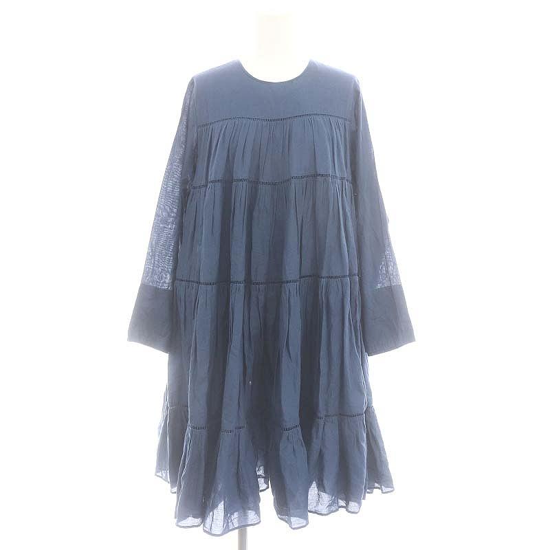 ヌキテパ NE QUITTEZ PAS! コットン ティアード ロングスリーブ  