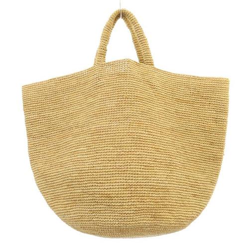 サンアルシデ Sans Arcidet ラフィア ビッグトートバッグ ハンドバッグ  