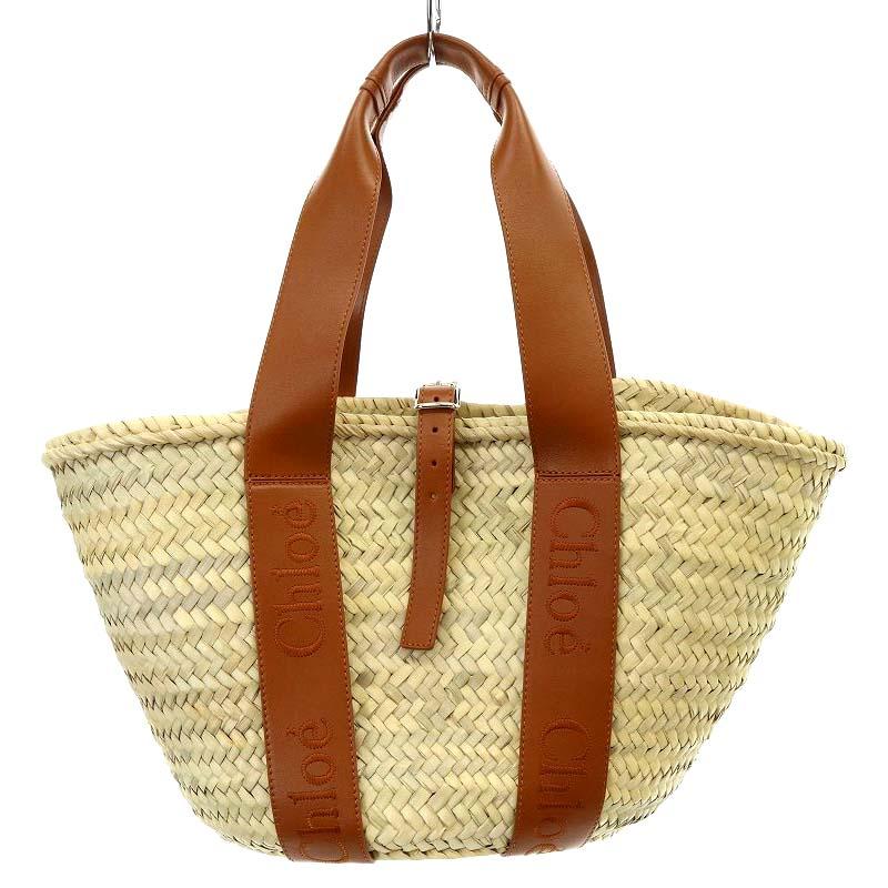 クロエ CHLOE センス ミディアム バスケット SENSE MEDIUM BASKET かご  
