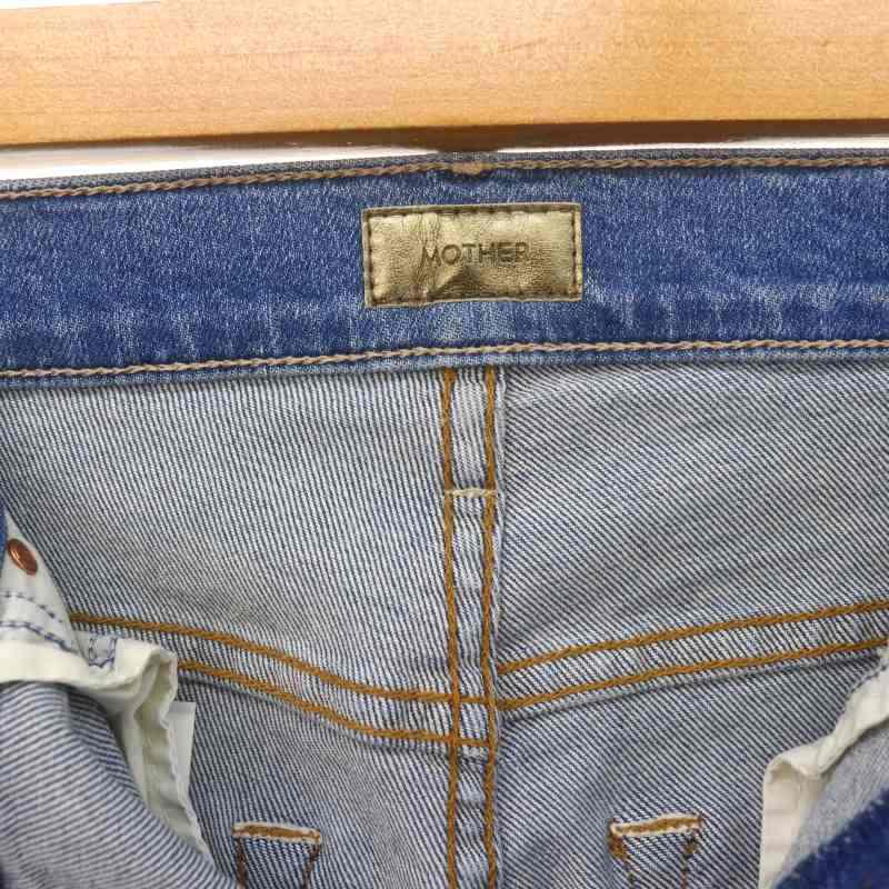 マザー mother INSIDER CROP STEP FRAY デニムパンツ ジーンズ