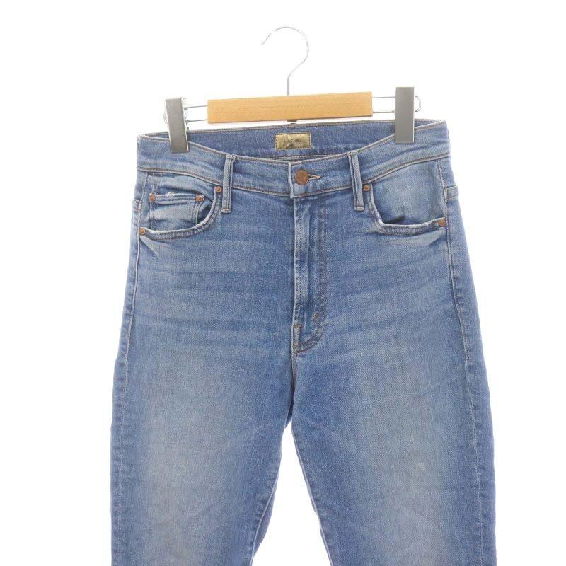 マザー mother INSIDER CROP STEP FRAY デニムパンツ ジーンズ