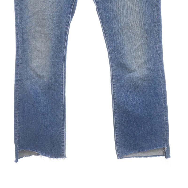 マザー mother INSIDER CROP STEP FRAY デニムパンツ ジーンズ