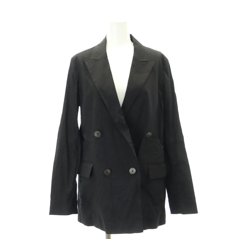 新品】24SS Theory luxeリネンジレ 40/M ブラック セオリーリュクス