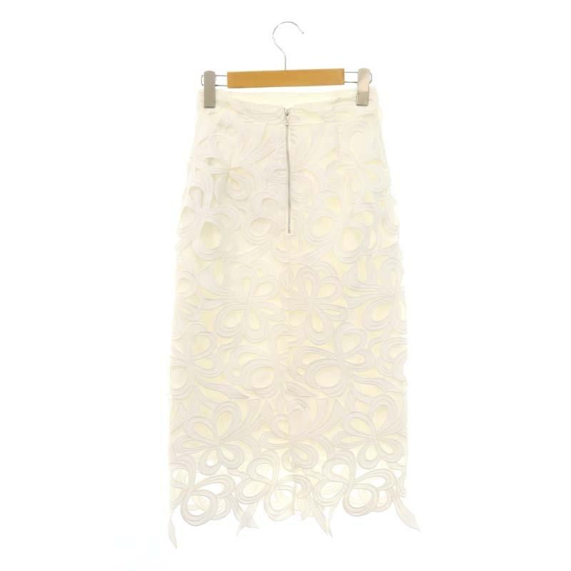 未使用品 セルフォード CELFORD レースタイトスカート ロング 34 オフ  